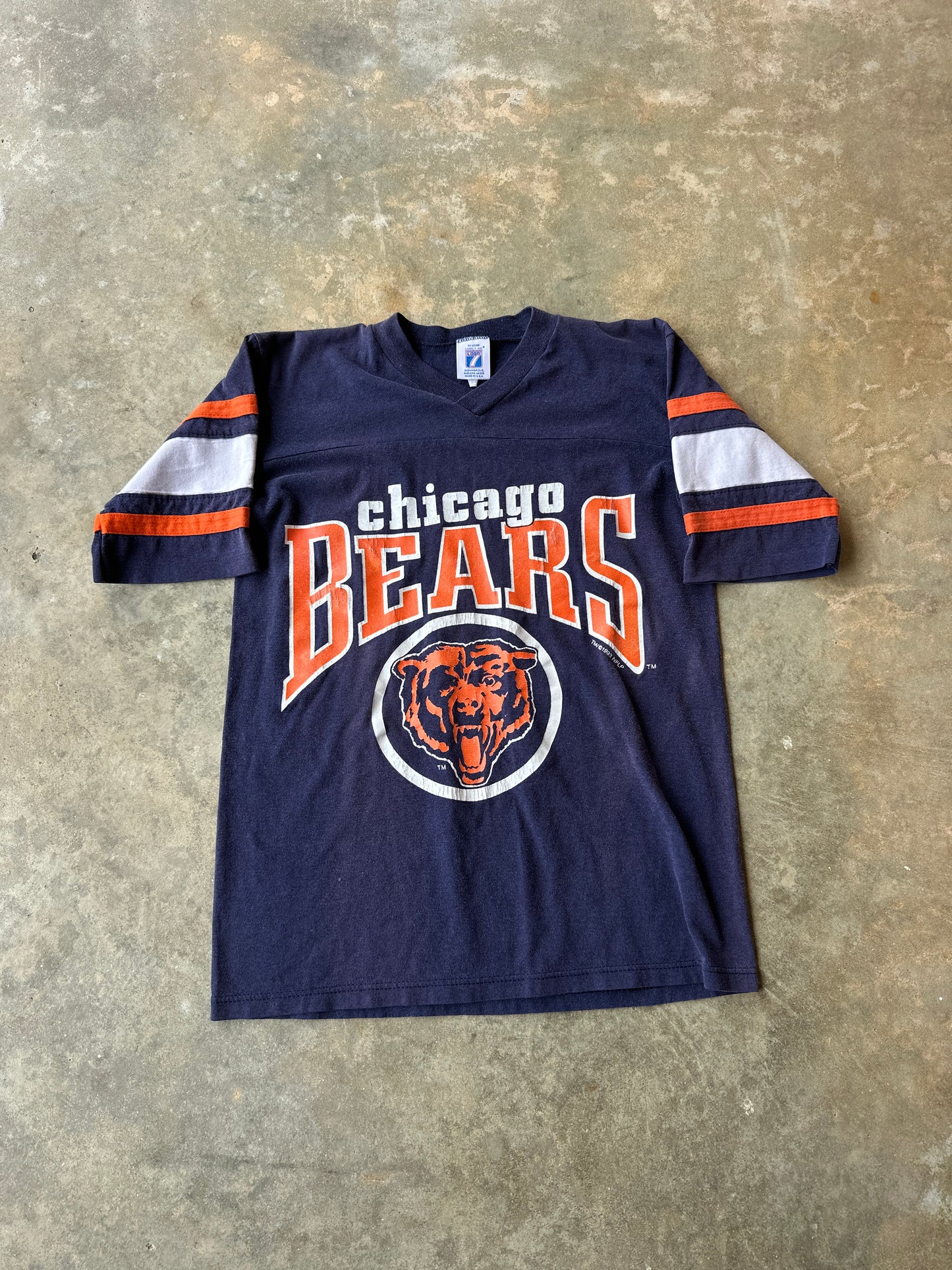 Vintage logo 7 bears 3/4 sleeve tshirt (S)