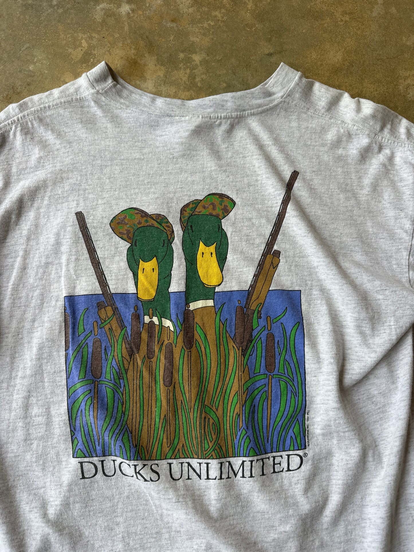 Vintage ducks unlimited tshirt (Boxy XL)