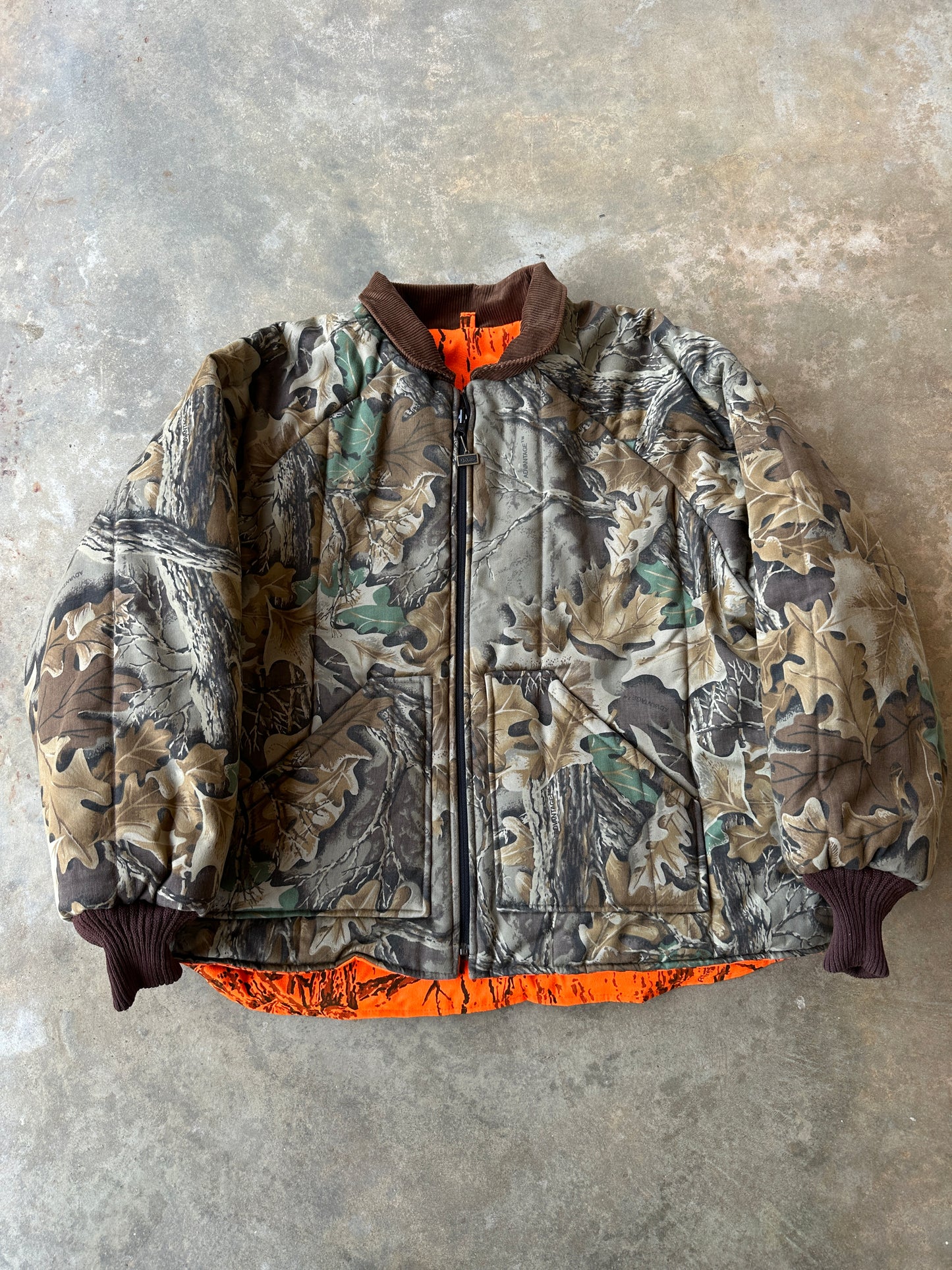 Vintage walls camo reversible jacket (XL)