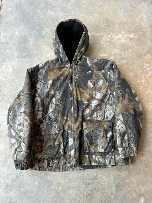 Vintage realtree camo hooded jacket (XL)