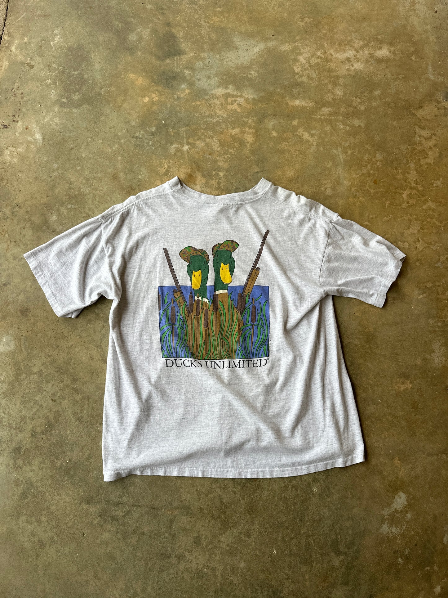 Vintage ducks unlimited tshirt (Boxy XL)