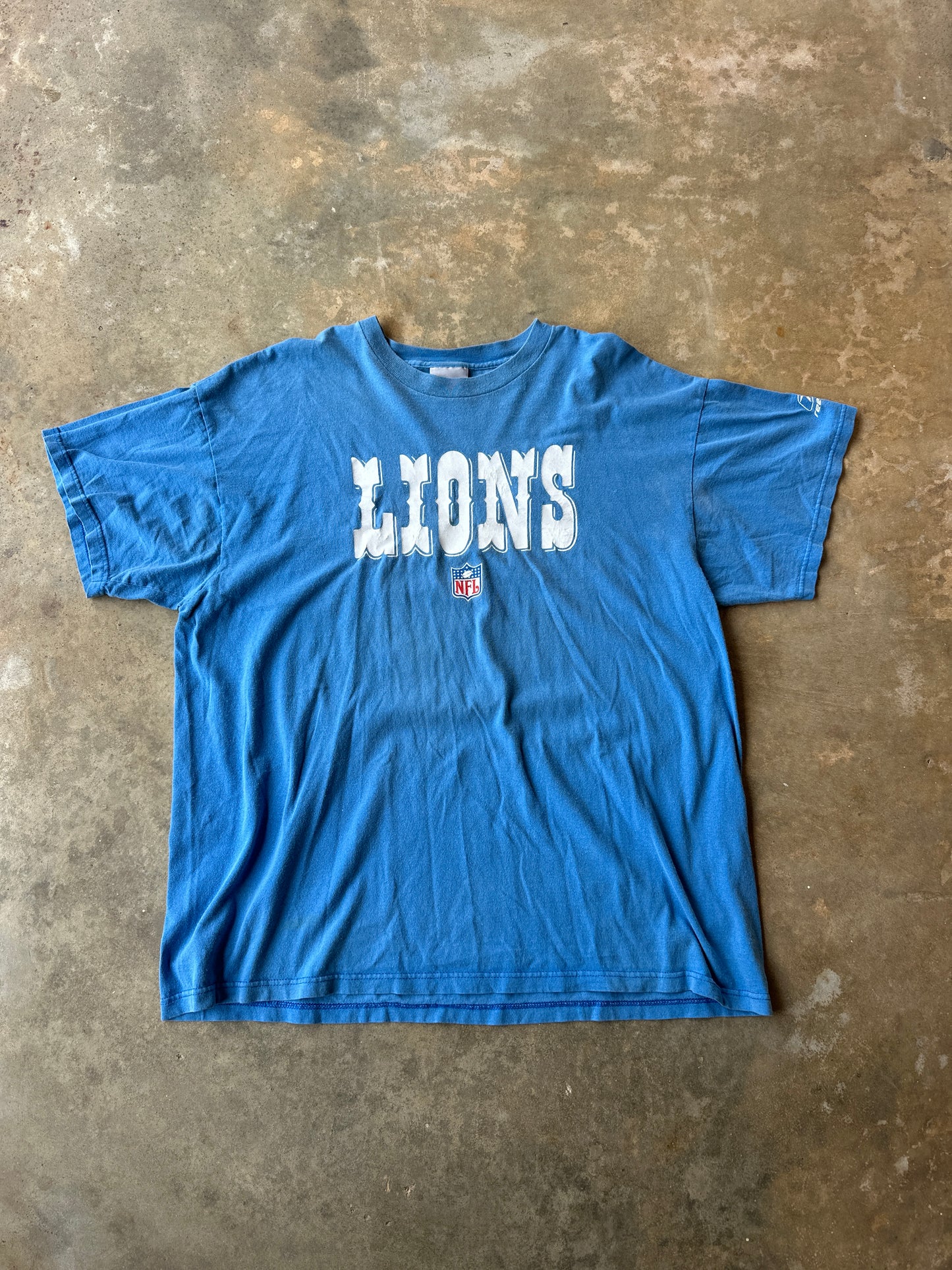 Y2k detorit lions reebok tshirt (XL)