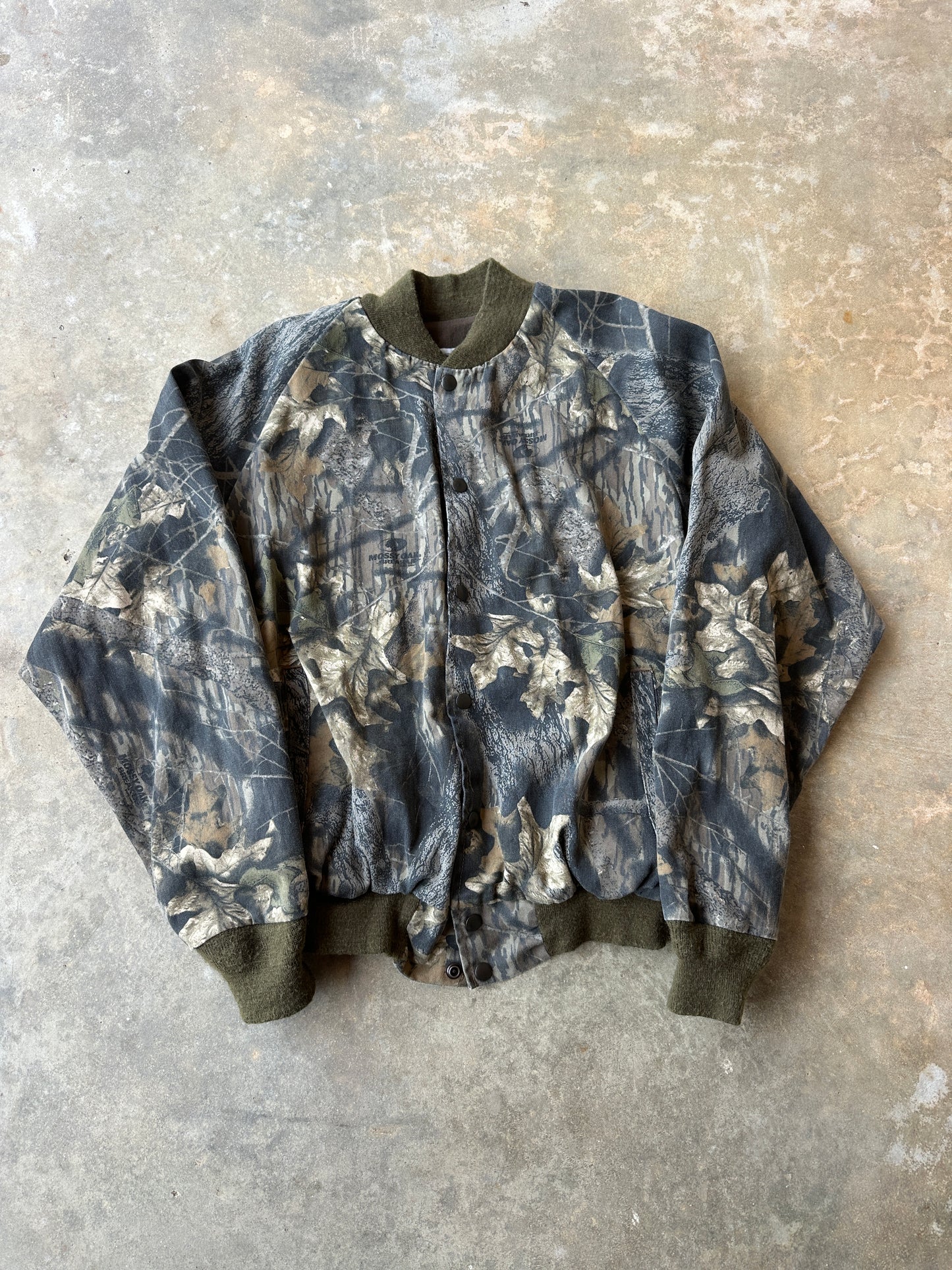 Jerzees camo jacket (M)